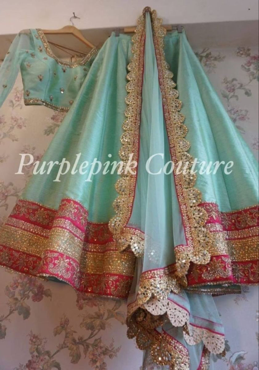 Custom lehenga design