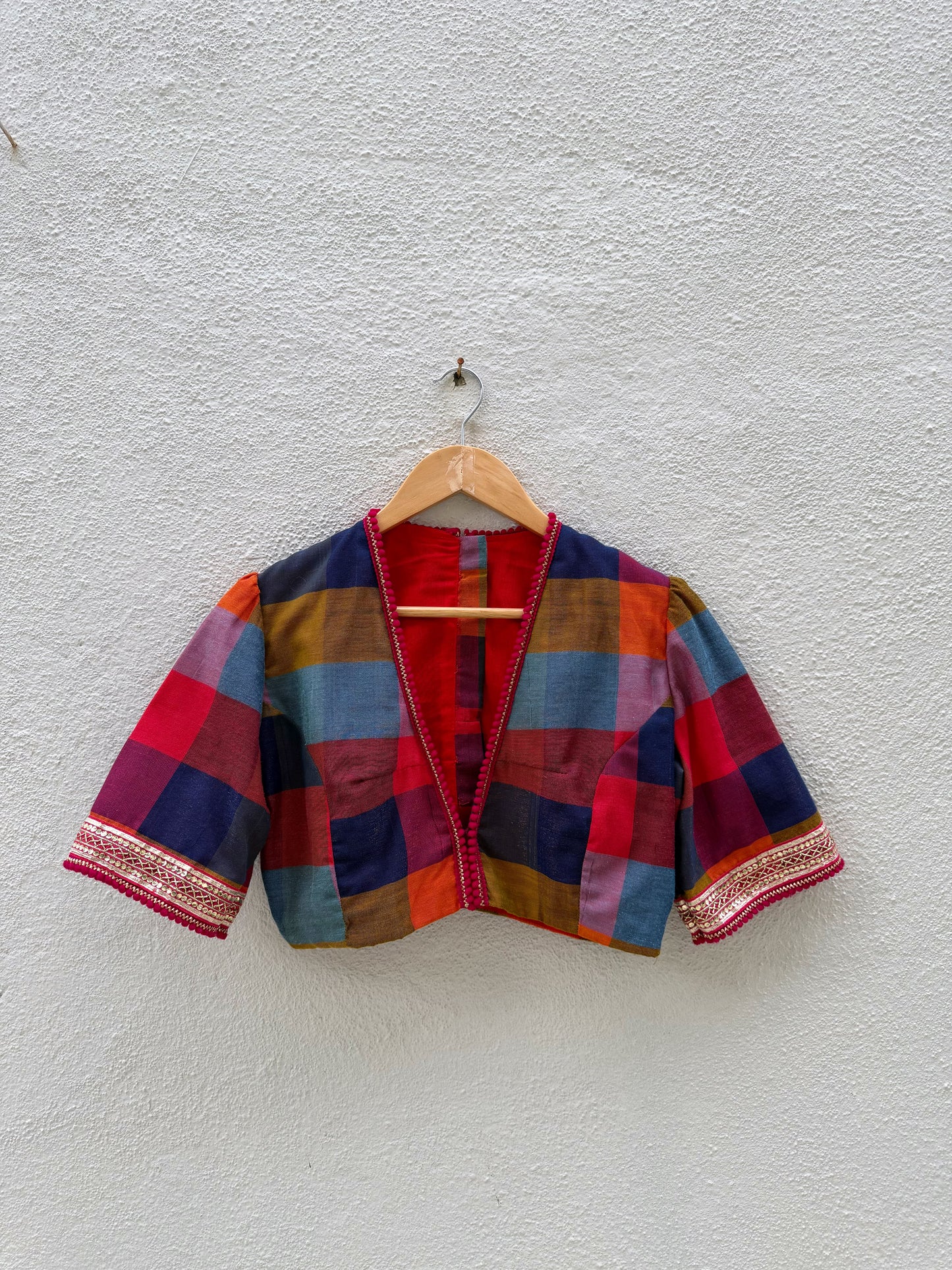MADRAS BLOUSE