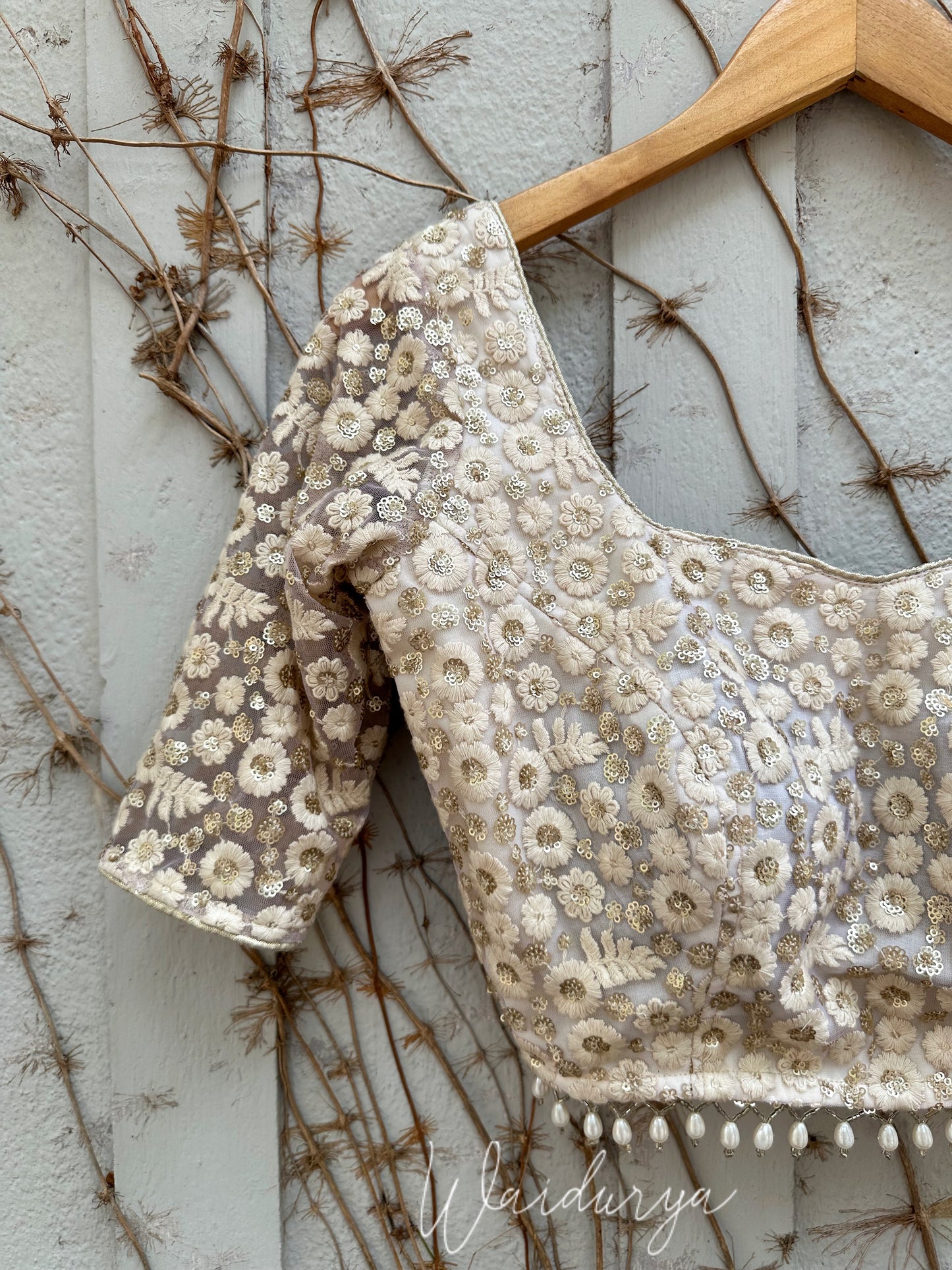 MELTED BLOUSE