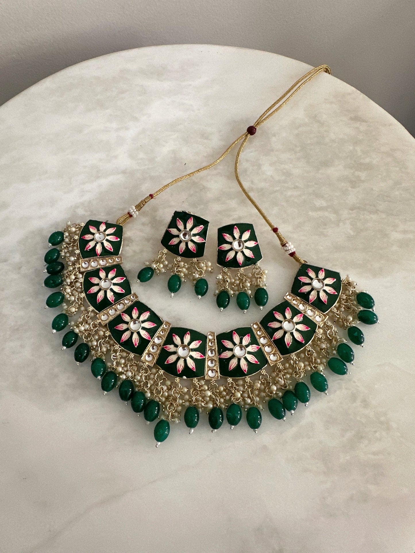 JASMINE ENAMEL SET