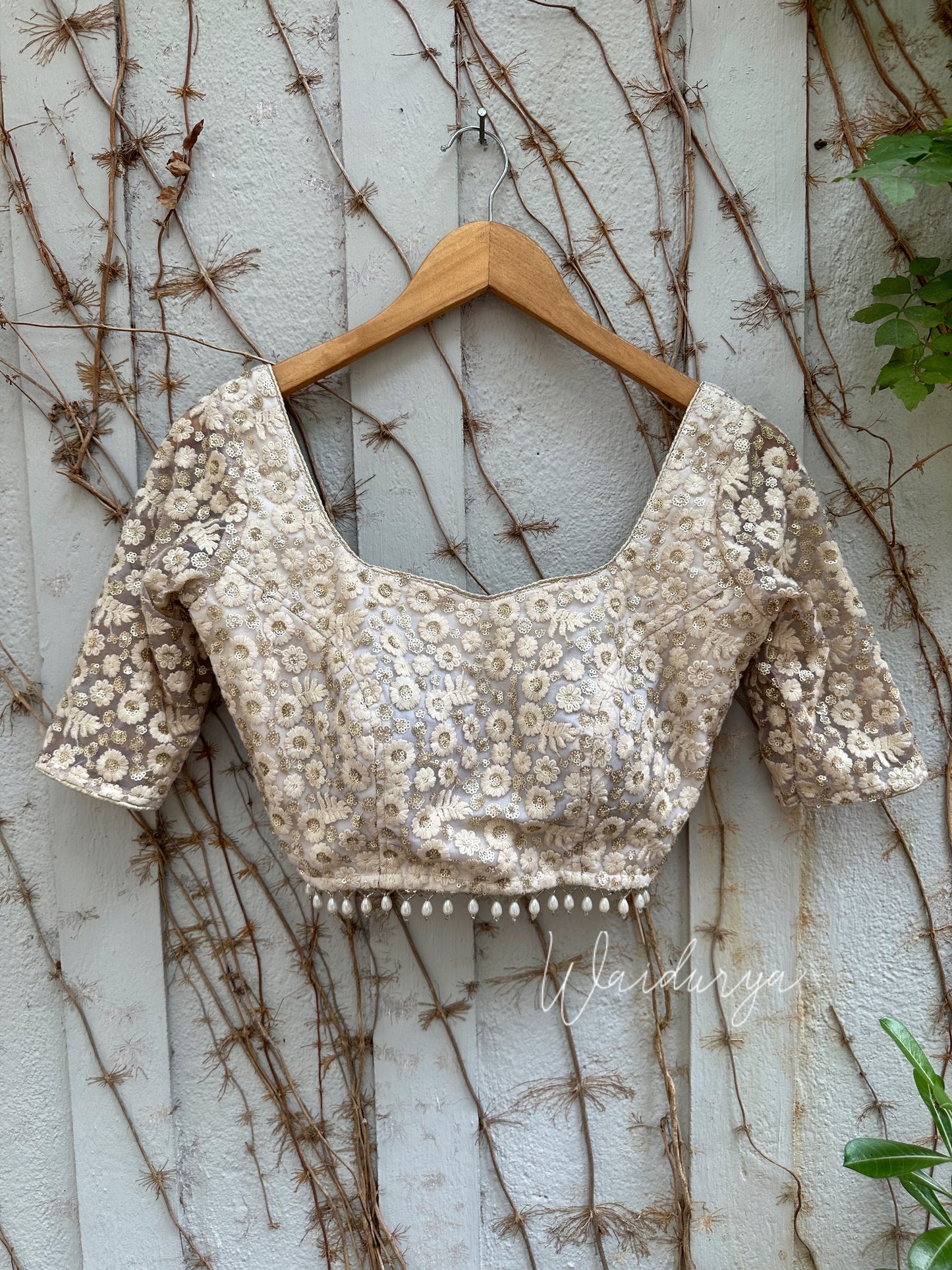 MELTED BLOUSE