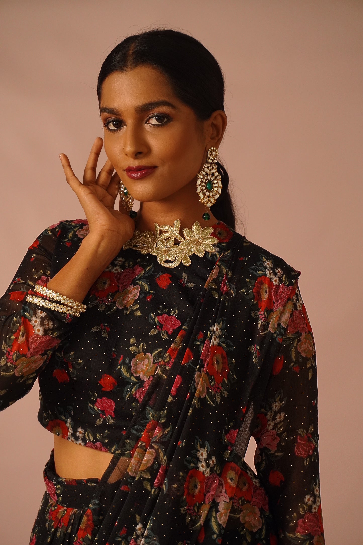 KAALI SITARA (READY TO WEAR DRAPED SARI)