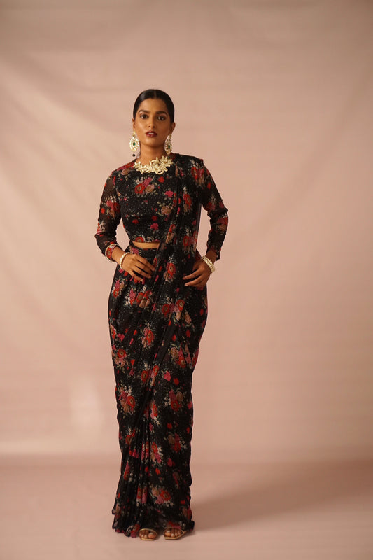 KAALI SITARA (READY TO WEAR DRAPED SARI)