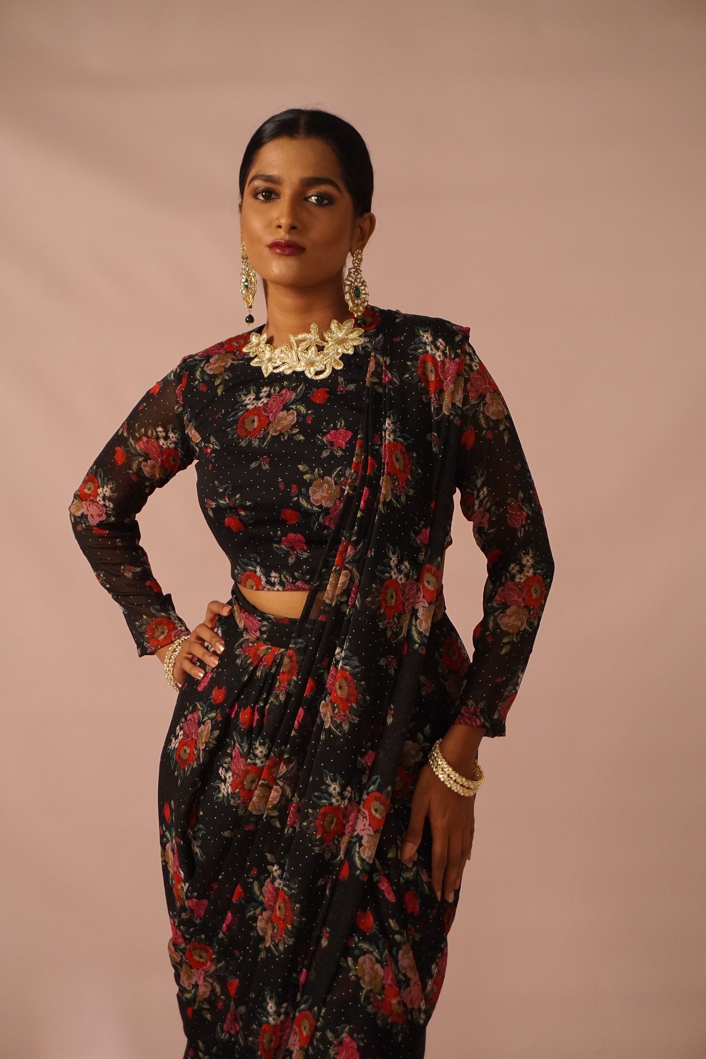 KAALI SITARA (READY TO WEAR DRAPED SARI)