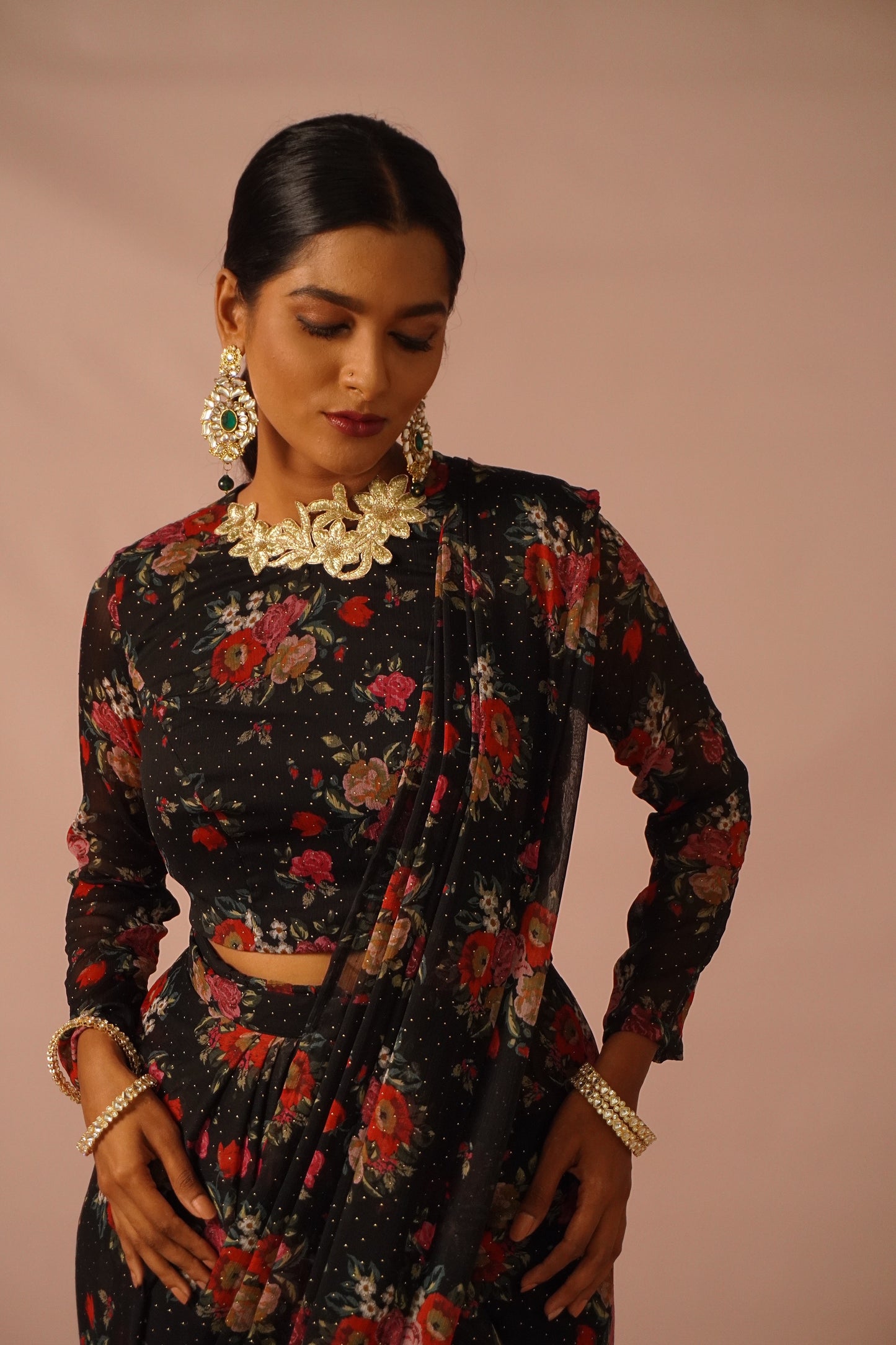 KAALI SITARA (READY TO WEAR DRAPED SARI)