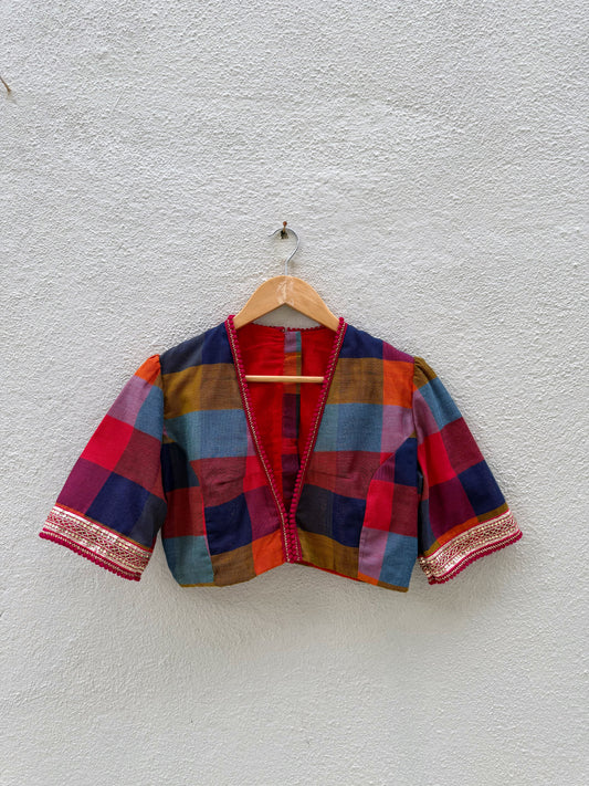MADRAS BLOUSE