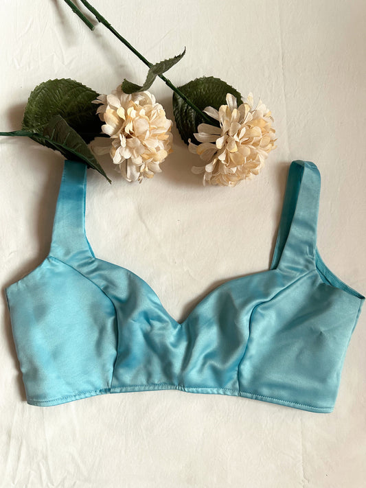 PASTEL BLUE BLOUSE