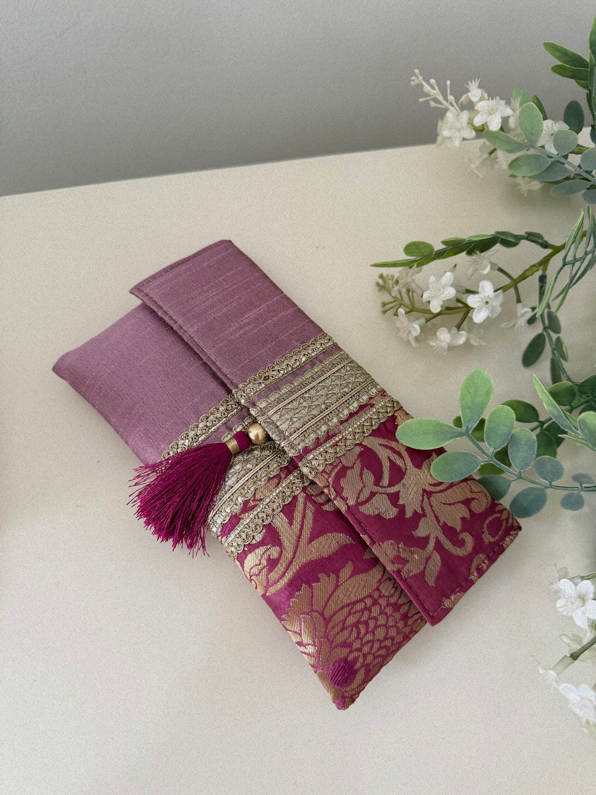 BROCADE CLUTCH