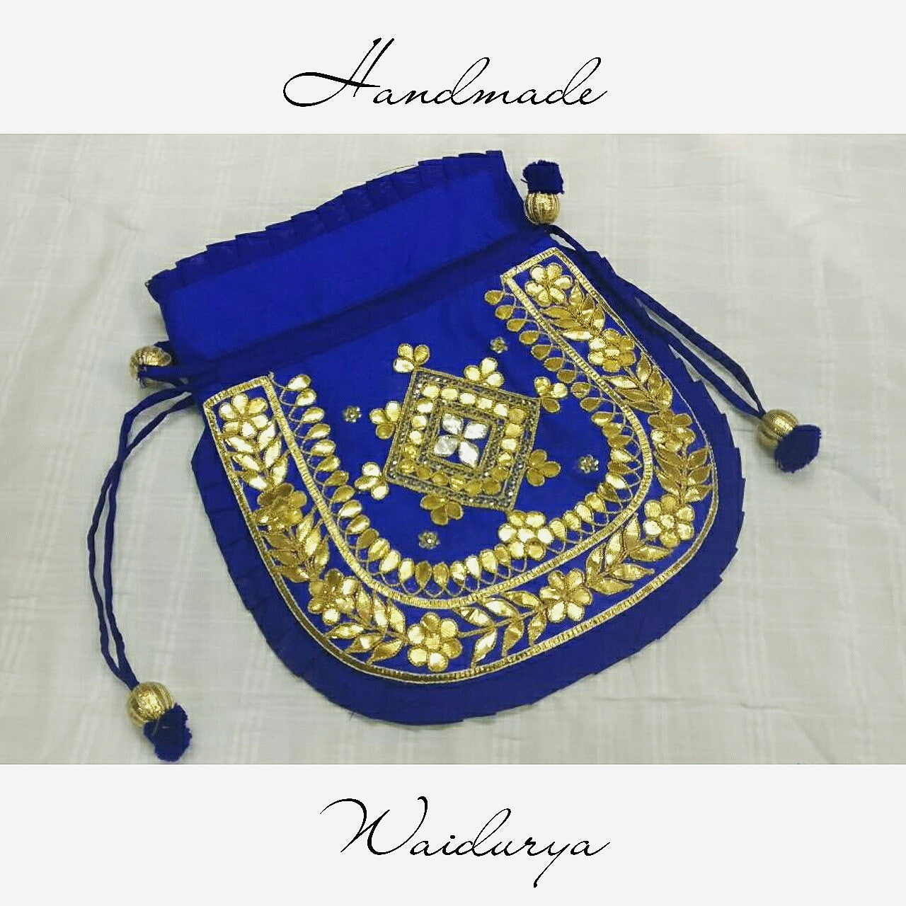 Gota work POTLI bag