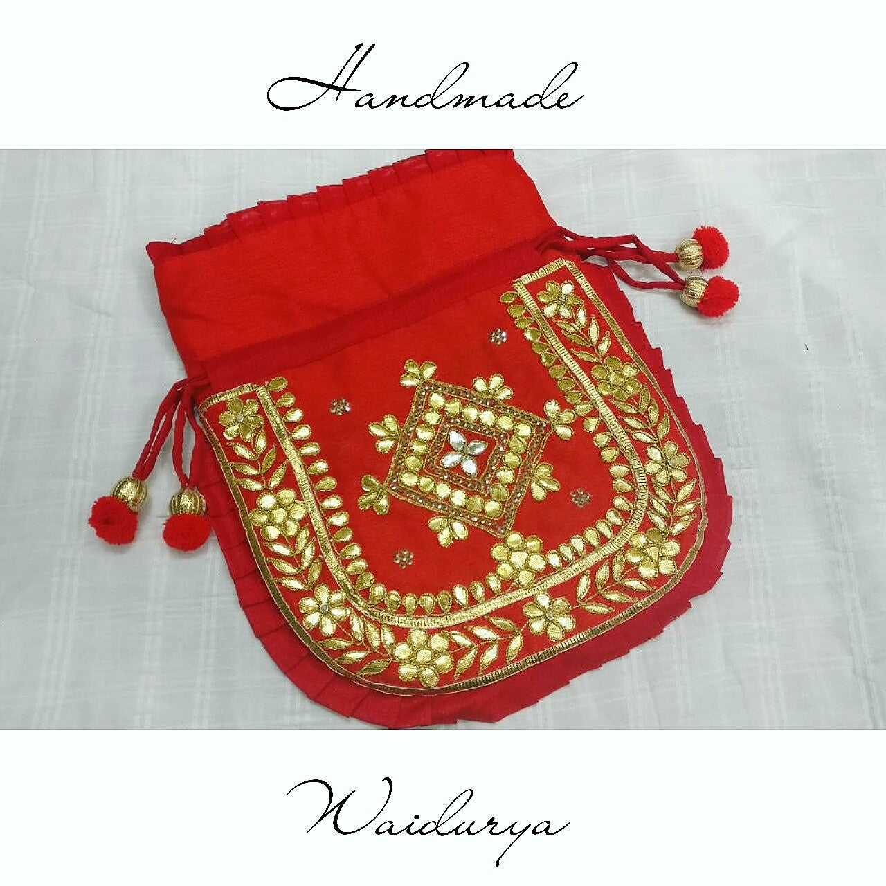 Gota work POTLI bag